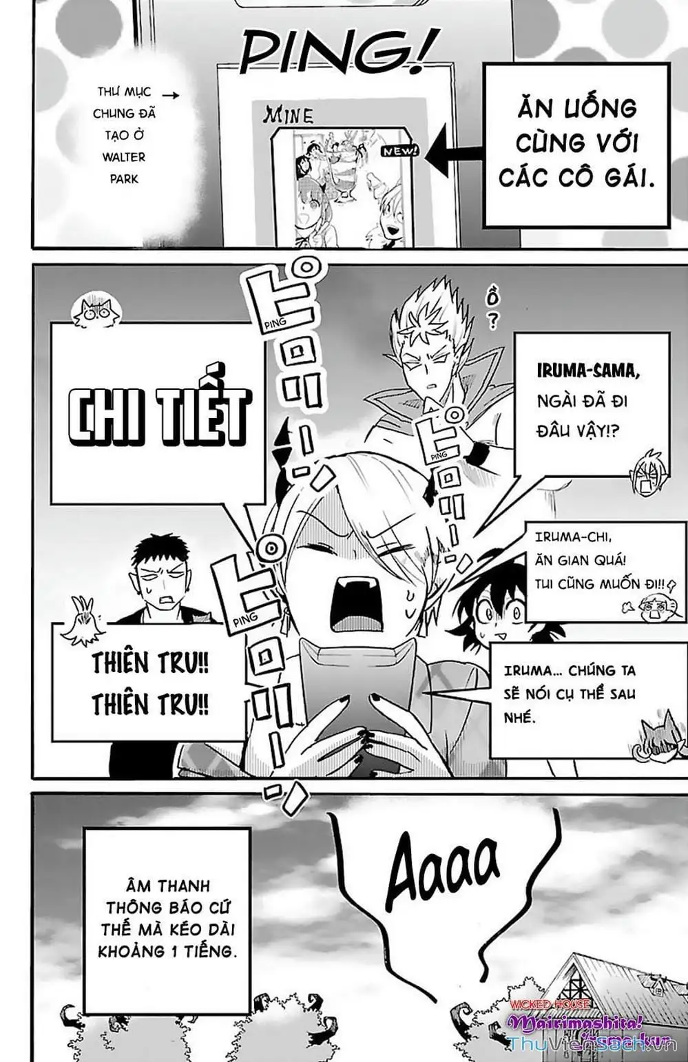 Truyện Tranh Chào Mừng Cậu Đến Trường Iruma-Kun trang 7