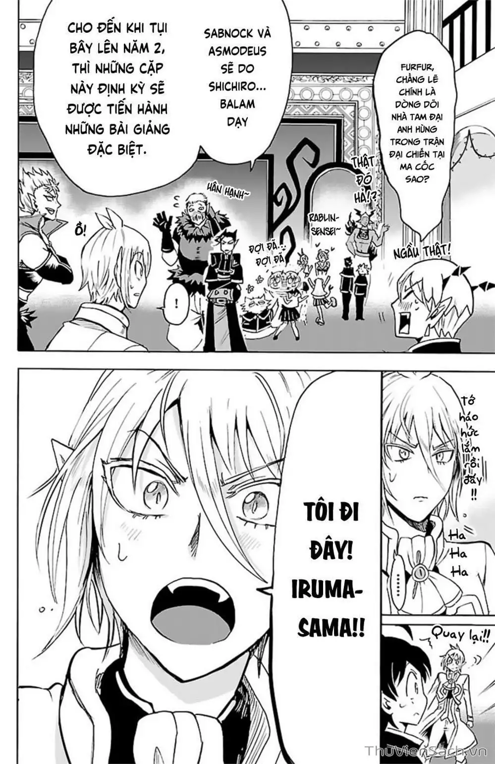 Truyện Tranh Chào Mừng Cậu Đến Trường Iruma-Kun trang 7