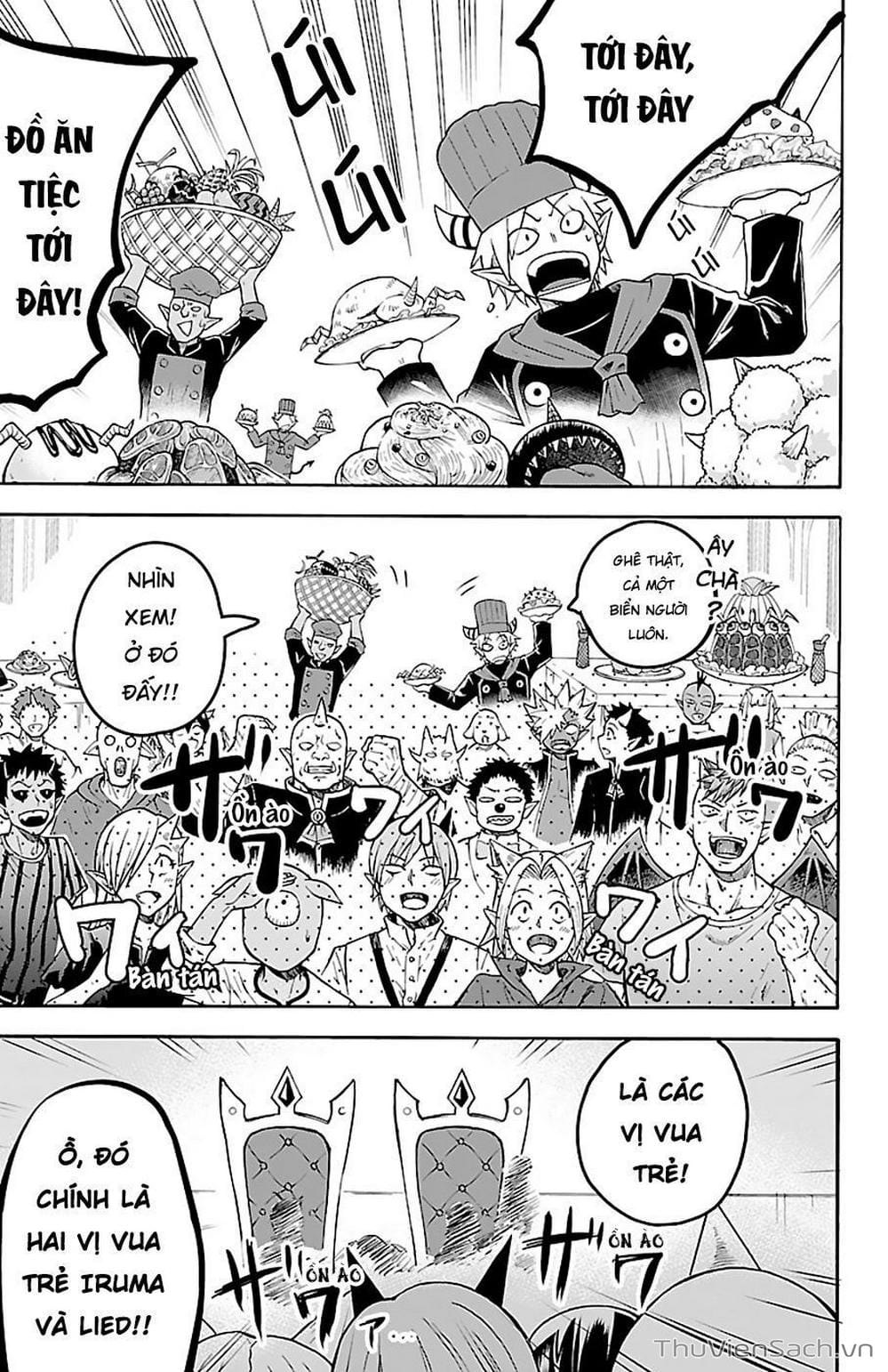 Truyện Tranh Chào Mừng Cậu Đến Trường Iruma-Kun trang 7