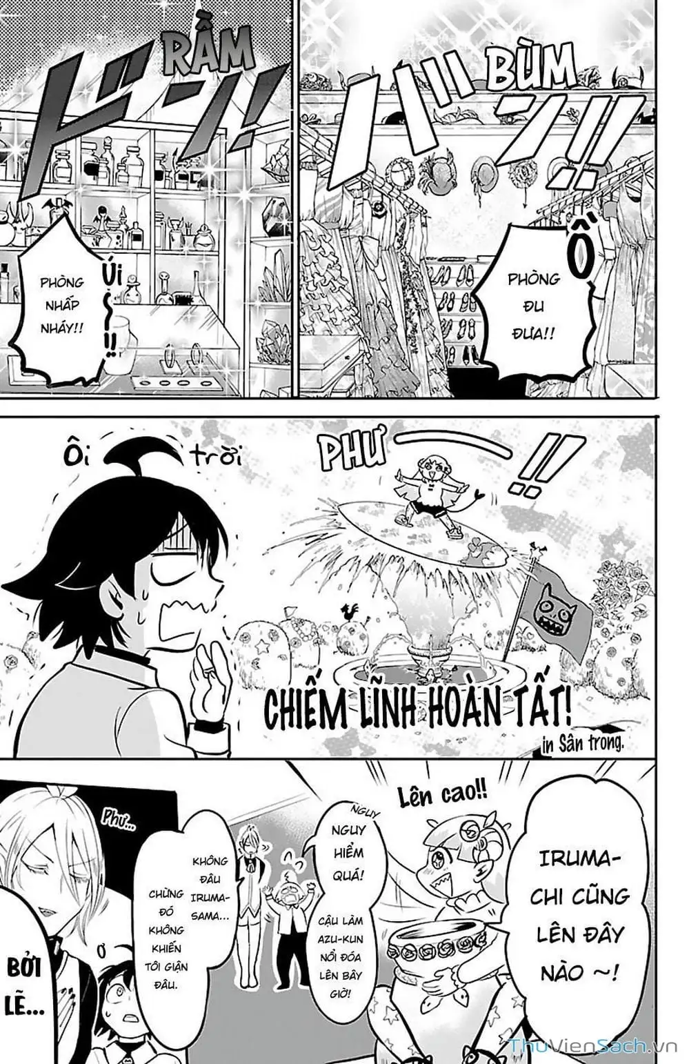 Truyện Tranh Chào Mừng Cậu Đến Trường Iruma-Kun trang 7