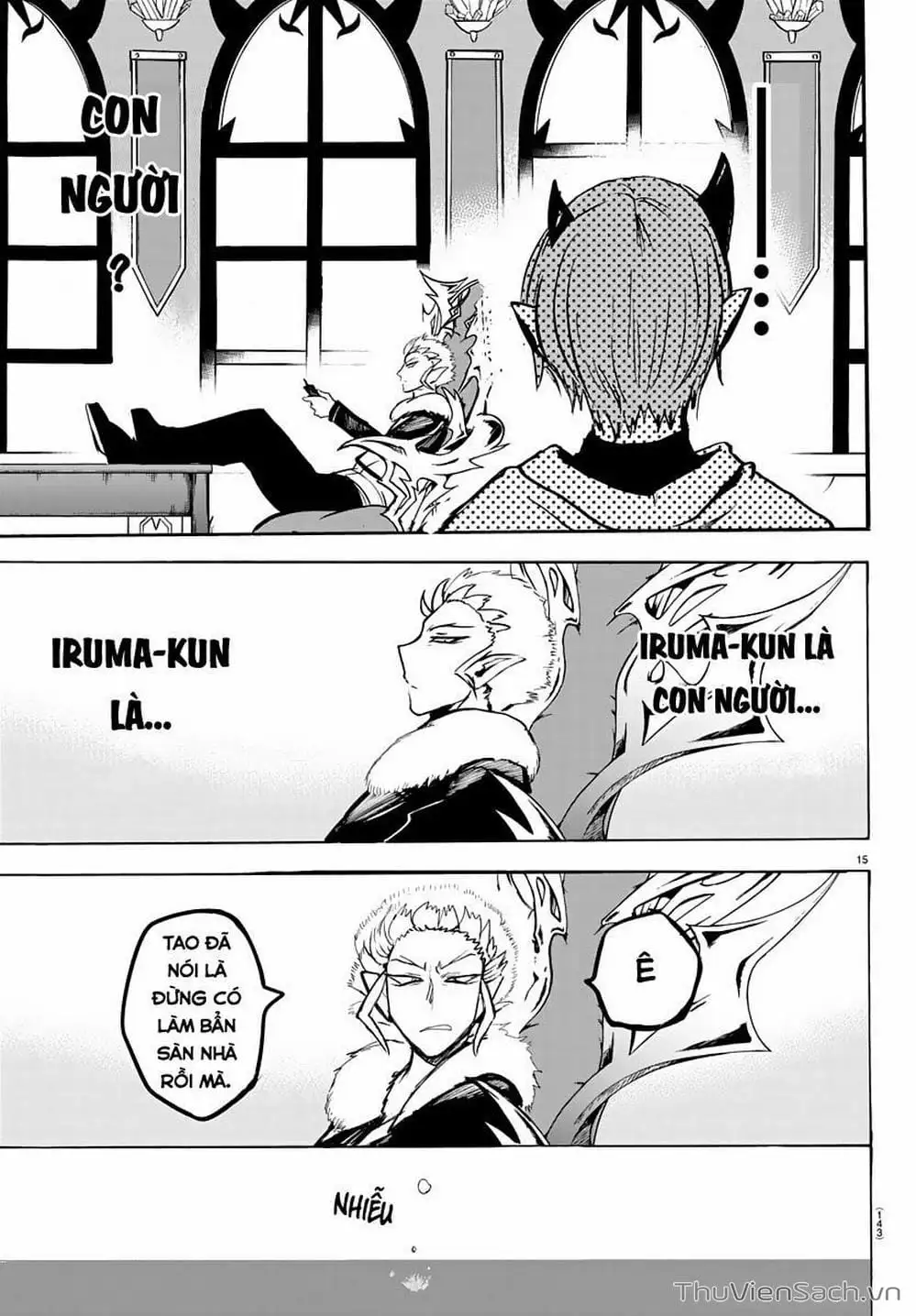 Truyện Tranh Chào Mừng Cậu Đến Trường Iruma-Kun trang 7