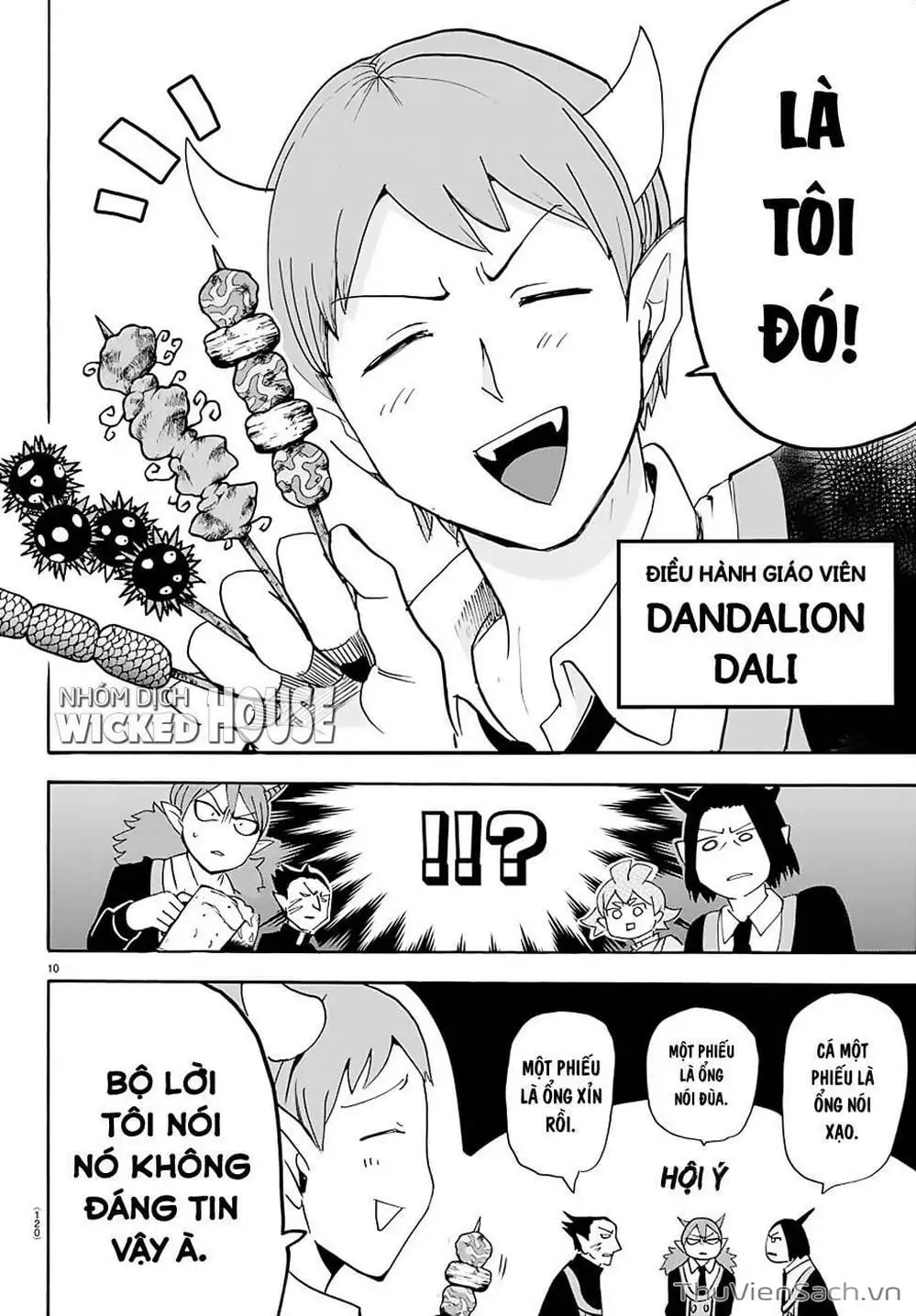 Truyện Tranh Chào Mừng Cậu Đến Trường Iruma-Kun trang 7