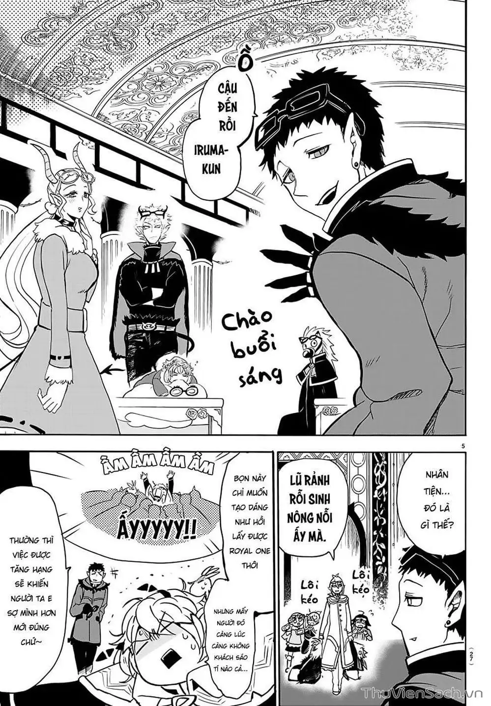 Truyện Tranh Chào Mừng Cậu Đến Trường Iruma-Kun trang 7