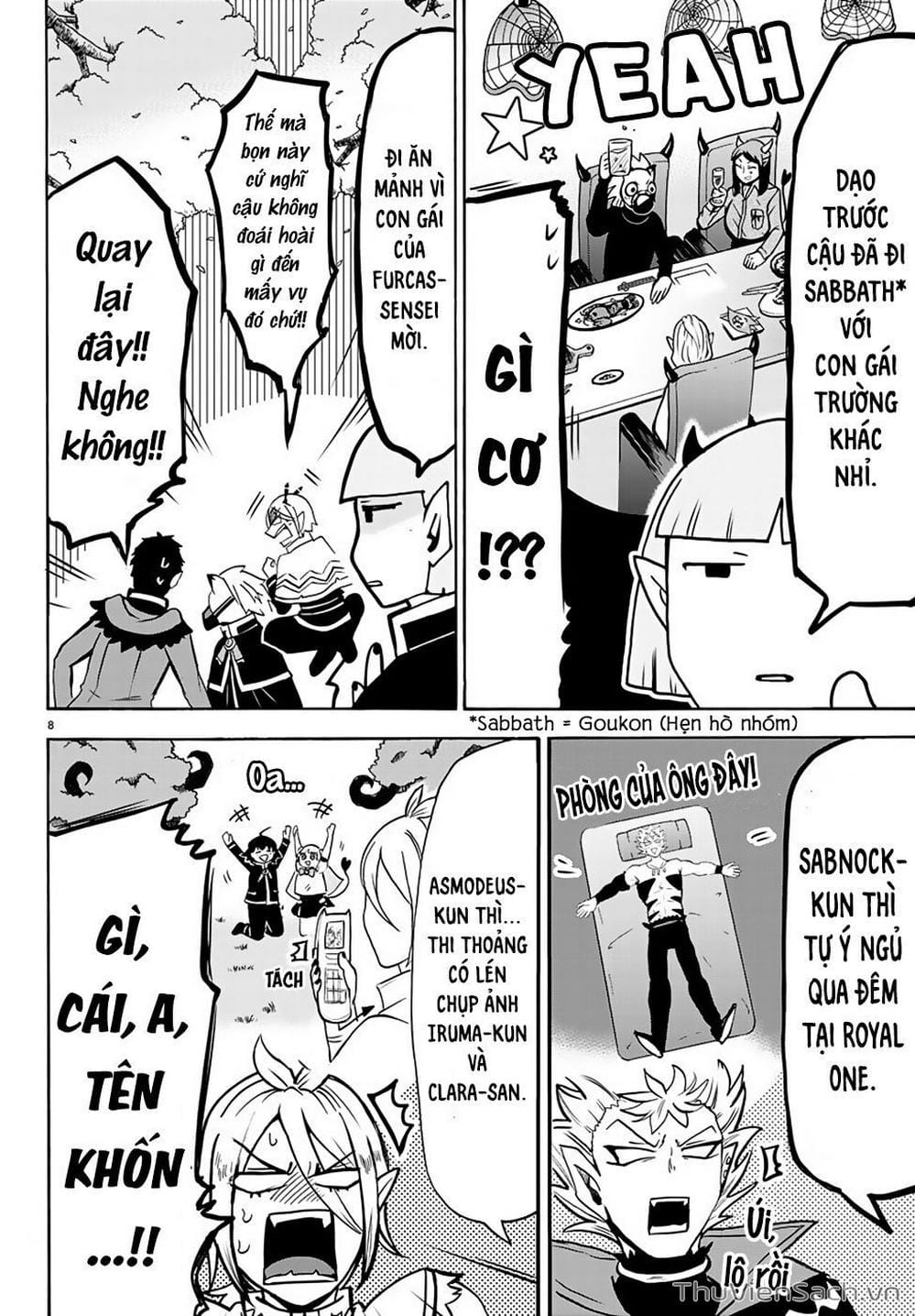 Truyện Tranh Chào Mừng Cậu Đến Trường Iruma-Kun trang 7