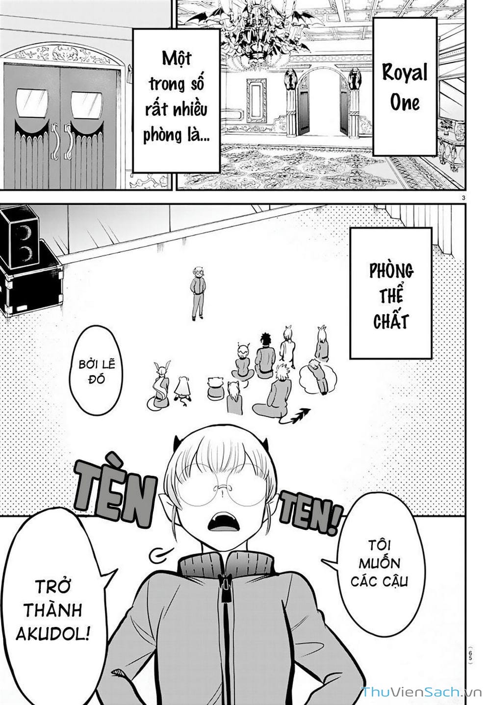 Truyện Tranh Chào Mừng Cậu Đến Trường Iruma-Kun trang 7