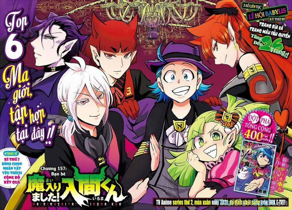 Truyện Tranh Chào Mừng Cậu Đến Trường Iruma-Kun trang 7