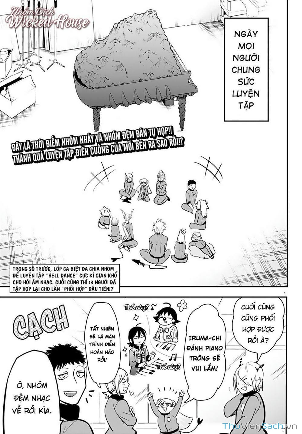 Truyện Tranh Chào Mừng Cậu Đến Trường Iruma-Kun trang 7