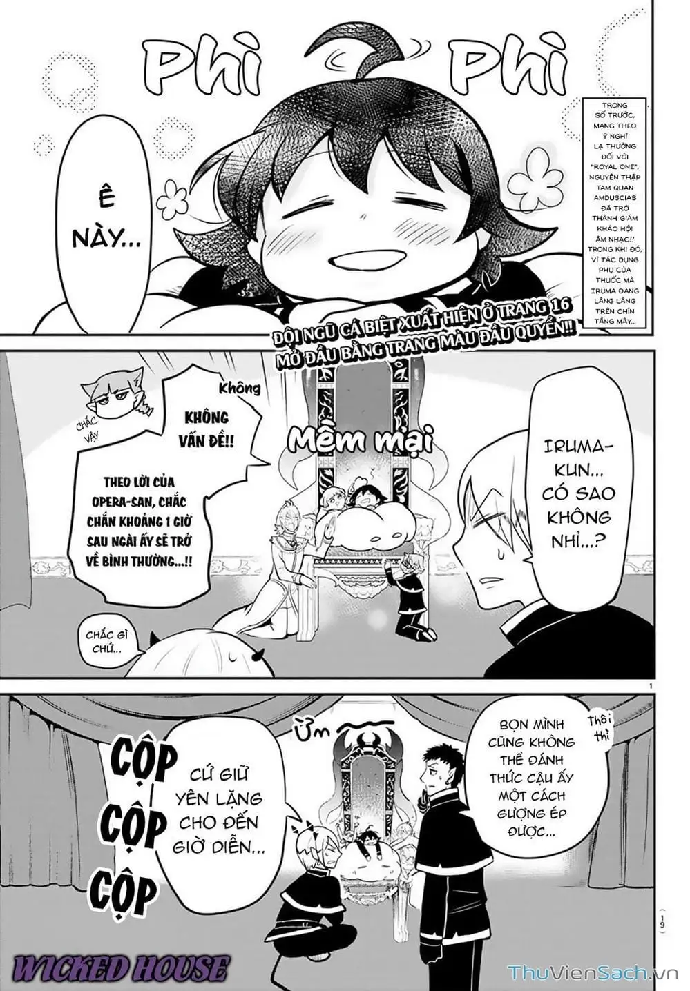 Truyện Tranh Chào Mừng Cậu Đến Trường Iruma-Kun trang 7