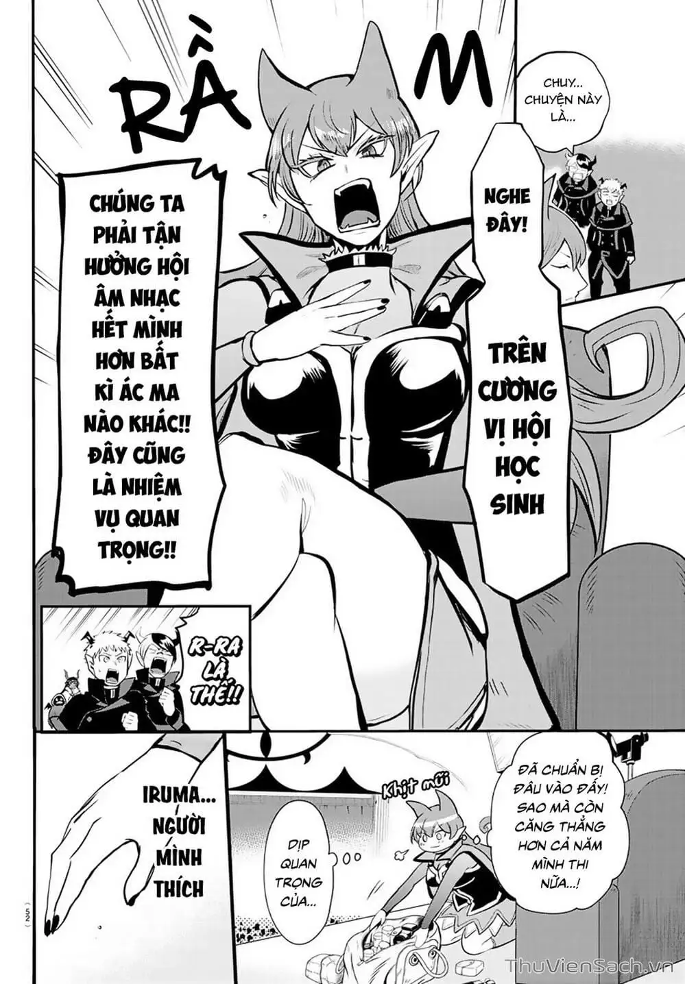 Truyện Tranh Chào Mừng Cậu Đến Trường Iruma-Kun trang 7