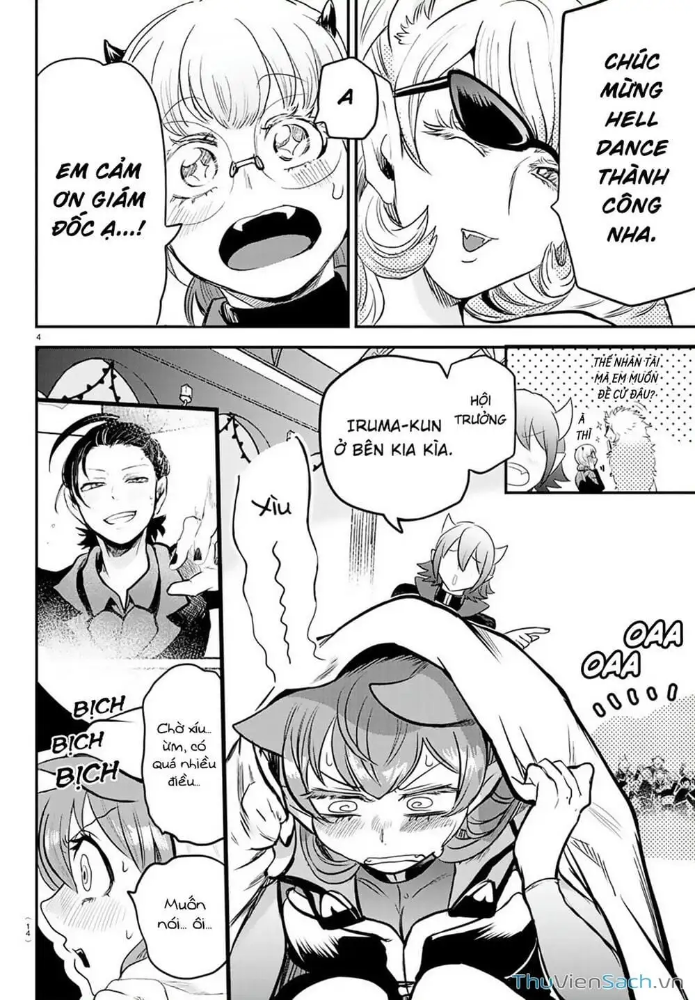 Truyện Tranh Chào Mừng Cậu Đến Trường Iruma-Kun trang 7