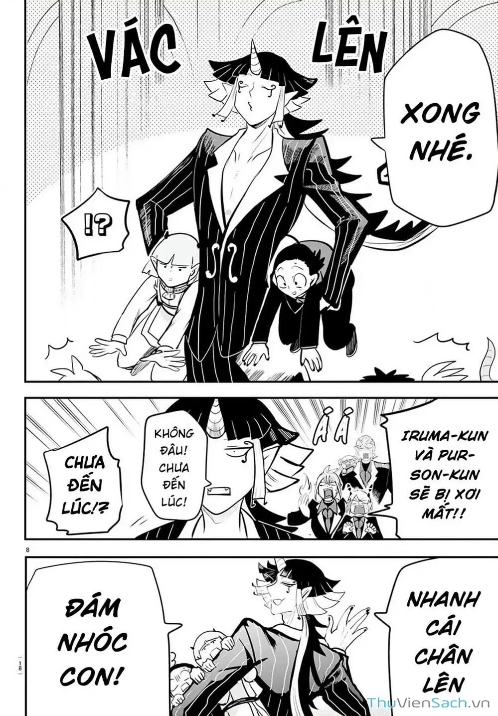 Truyện Tranh Chào Mừng Cậu Đến Trường Iruma-Kun trang 7