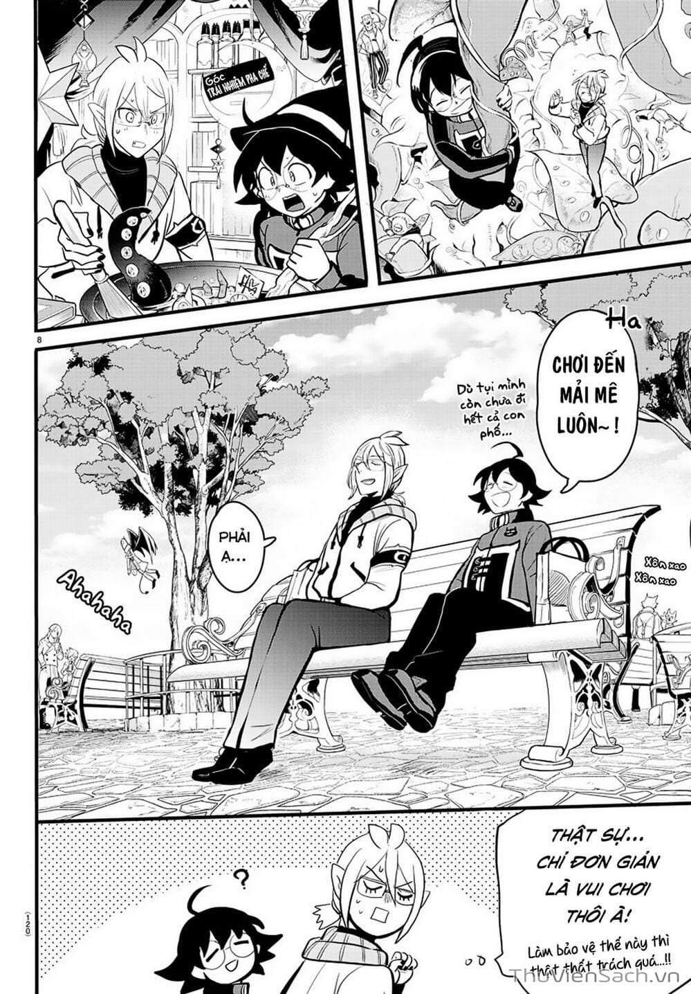 Truyện Tranh Chào Mừng Cậu Đến Trường Iruma-Kun trang 7