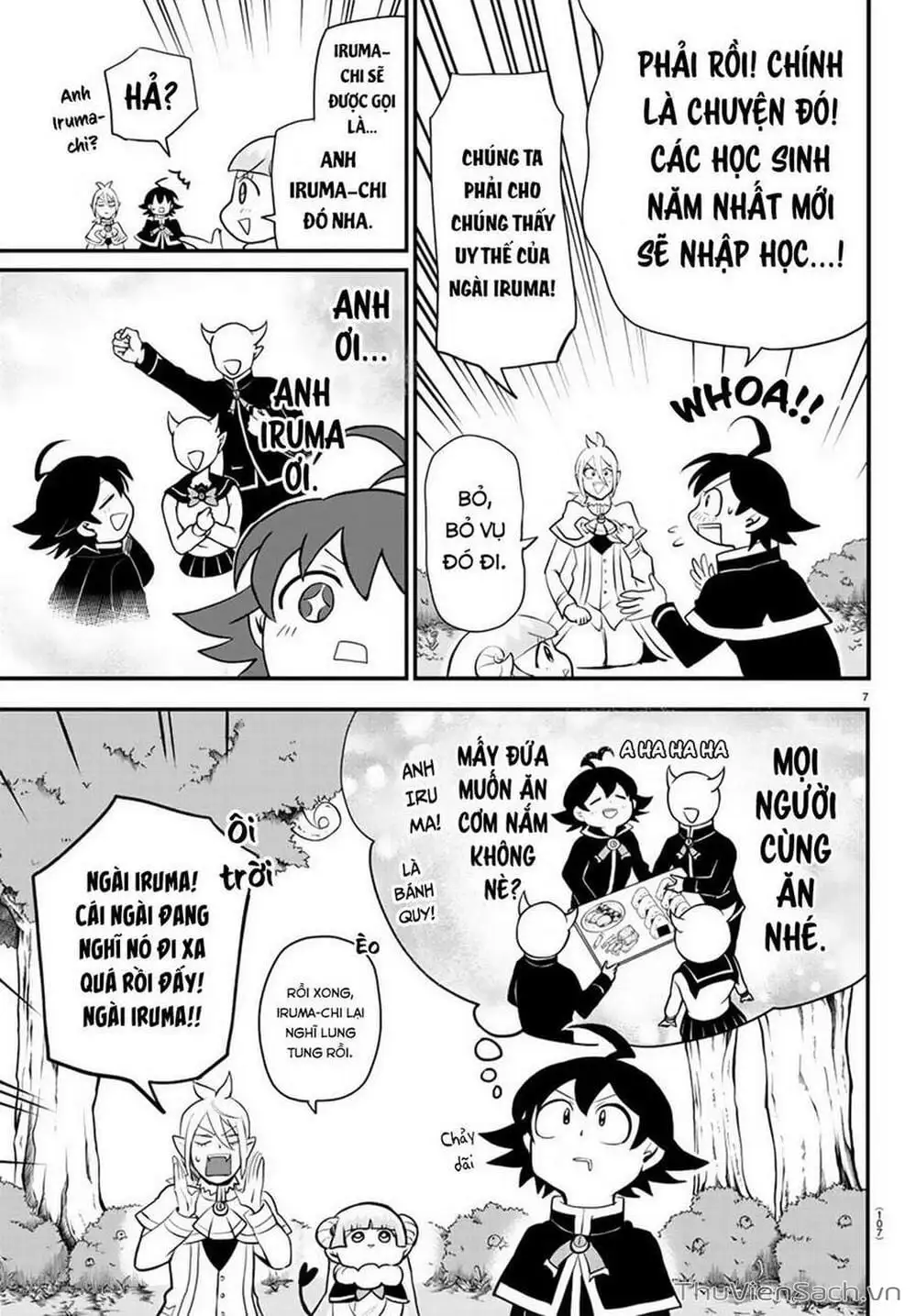 Truyện Tranh Chào Mừng Cậu Đến Trường Iruma-Kun trang 7