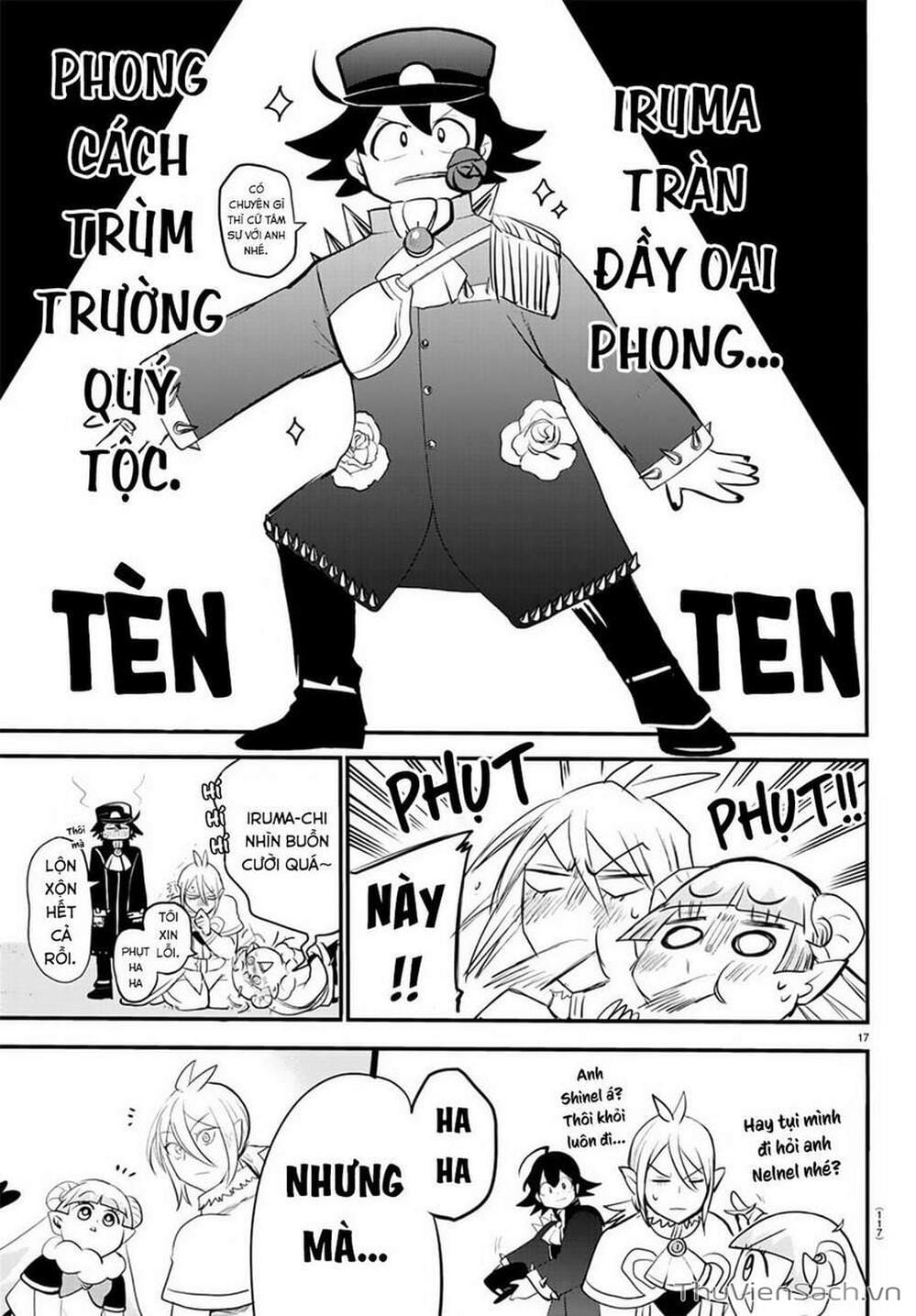 Truyện Tranh Chào Mừng Cậu Đến Trường Iruma-Kun trang 7