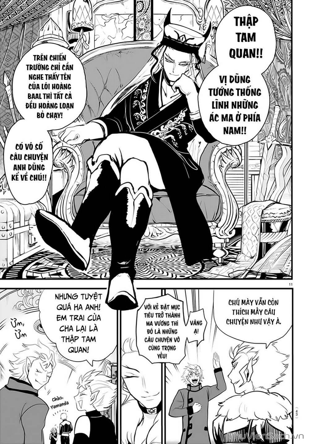 Truyện Tranh Chào Mừng Cậu Đến Trường Iruma-Kun trang 7