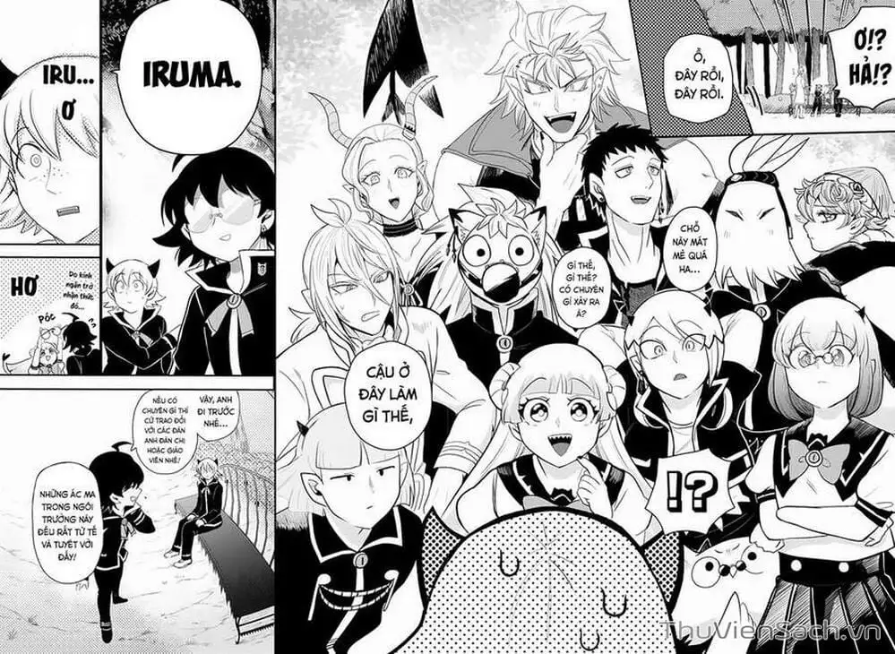 Truyện Tranh Chào Mừng Cậu Đến Trường Iruma-Kun trang 7