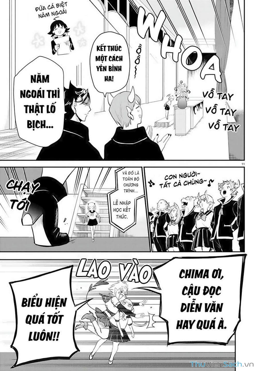 Truyện Tranh Chào Mừng Cậu Đến Trường Iruma-Kun trang 7