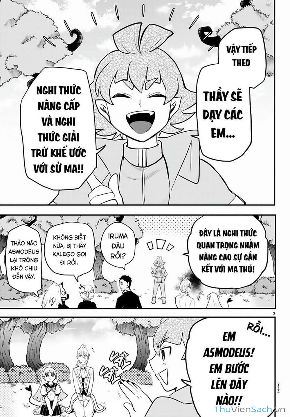 Truyện Tranh Chào Mừng Cậu Đến Trường Iruma-Kun trang 7