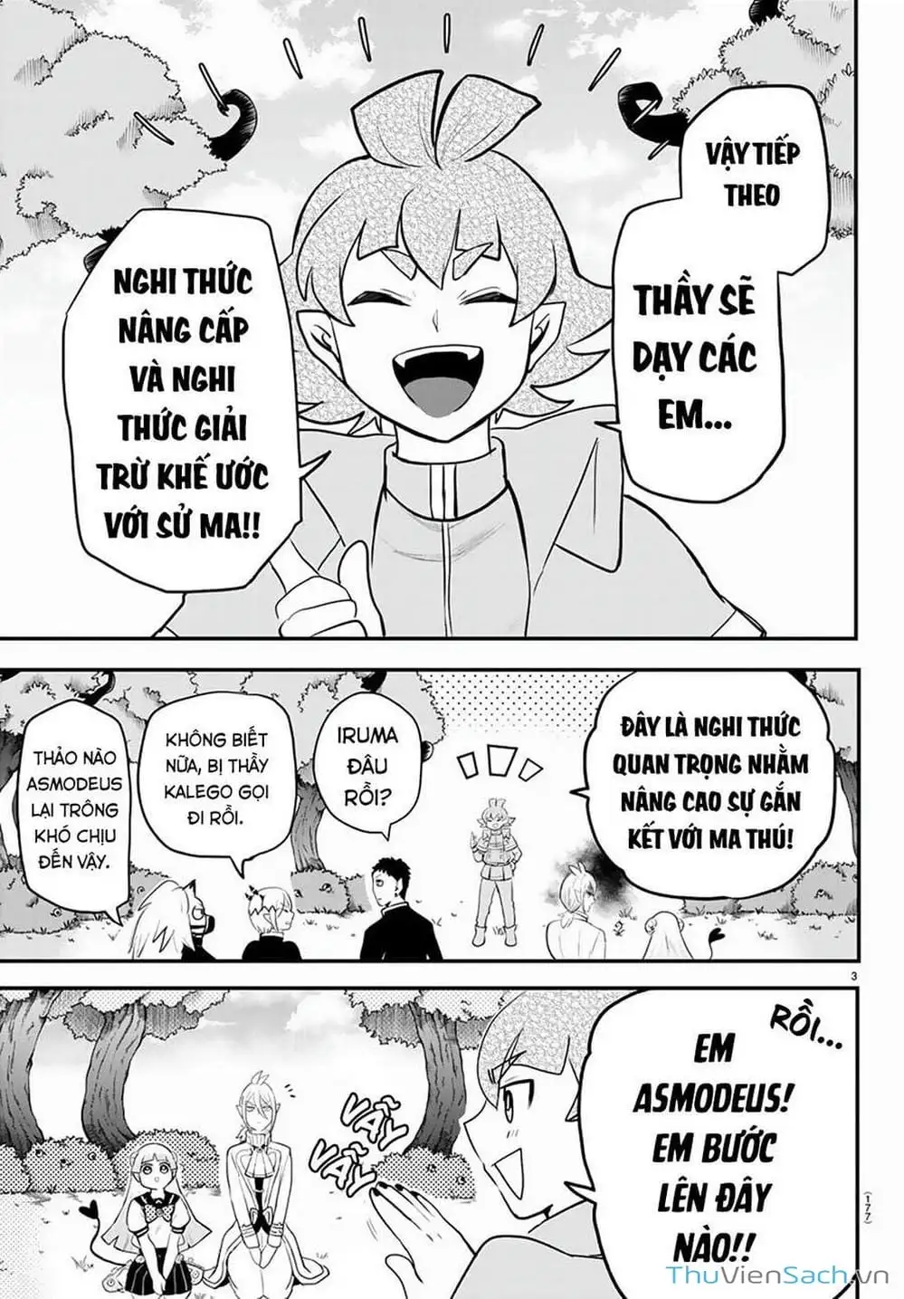 Truyện Tranh Chào Mừng Cậu Đến Trường Iruma-Kun trang 7