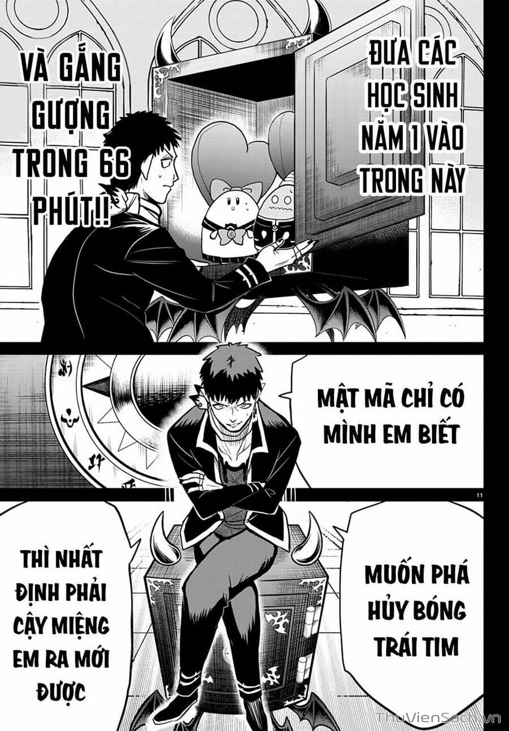 Truyện Tranh Chào Mừng Cậu Đến Trường Iruma-Kun trang 7