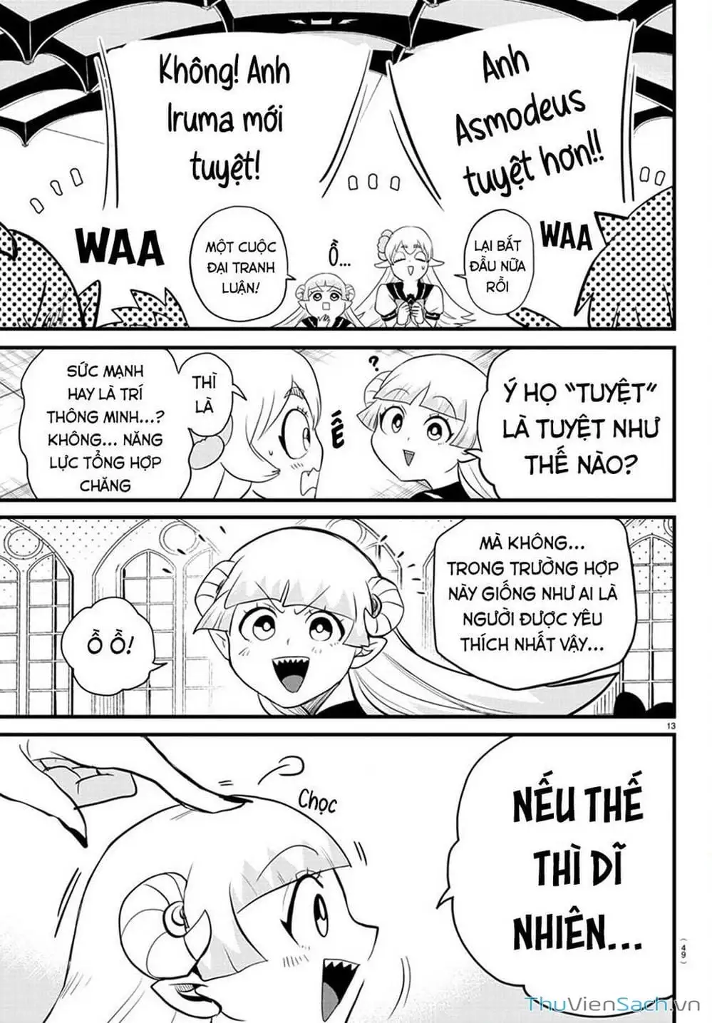 Truyện Tranh Chào Mừng Cậu Đến Trường Iruma-Kun trang 7