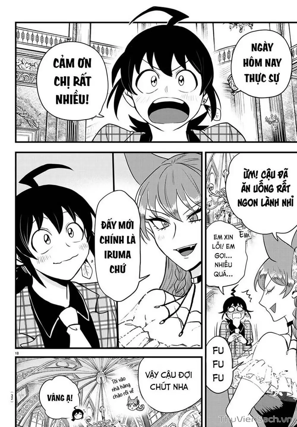 Truyện Tranh Chào Mừng Cậu Đến Trường Iruma-Kun trang 7