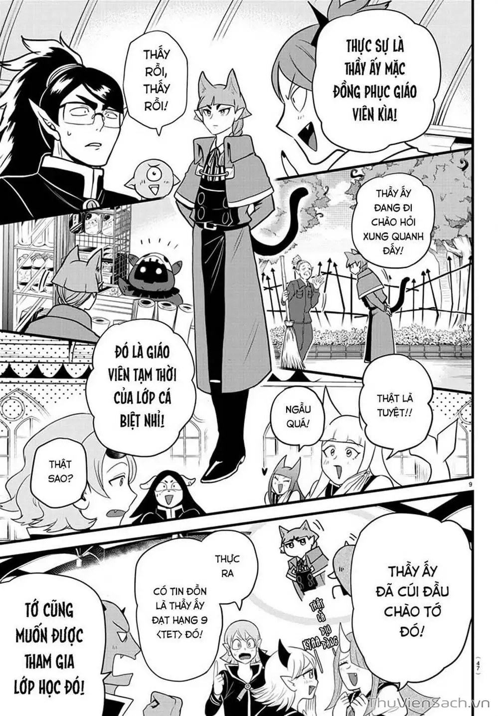 Truyện Tranh Chào Mừng Cậu Đến Trường Iruma-Kun trang 7