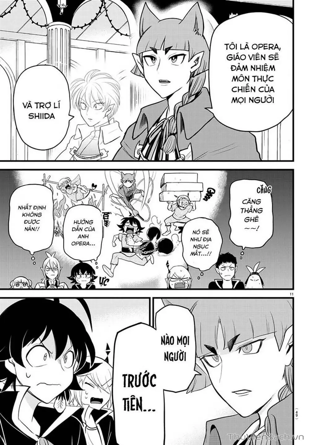 Truyện Tranh Chào Mừng Cậu Đến Trường Iruma-Kun trang 7