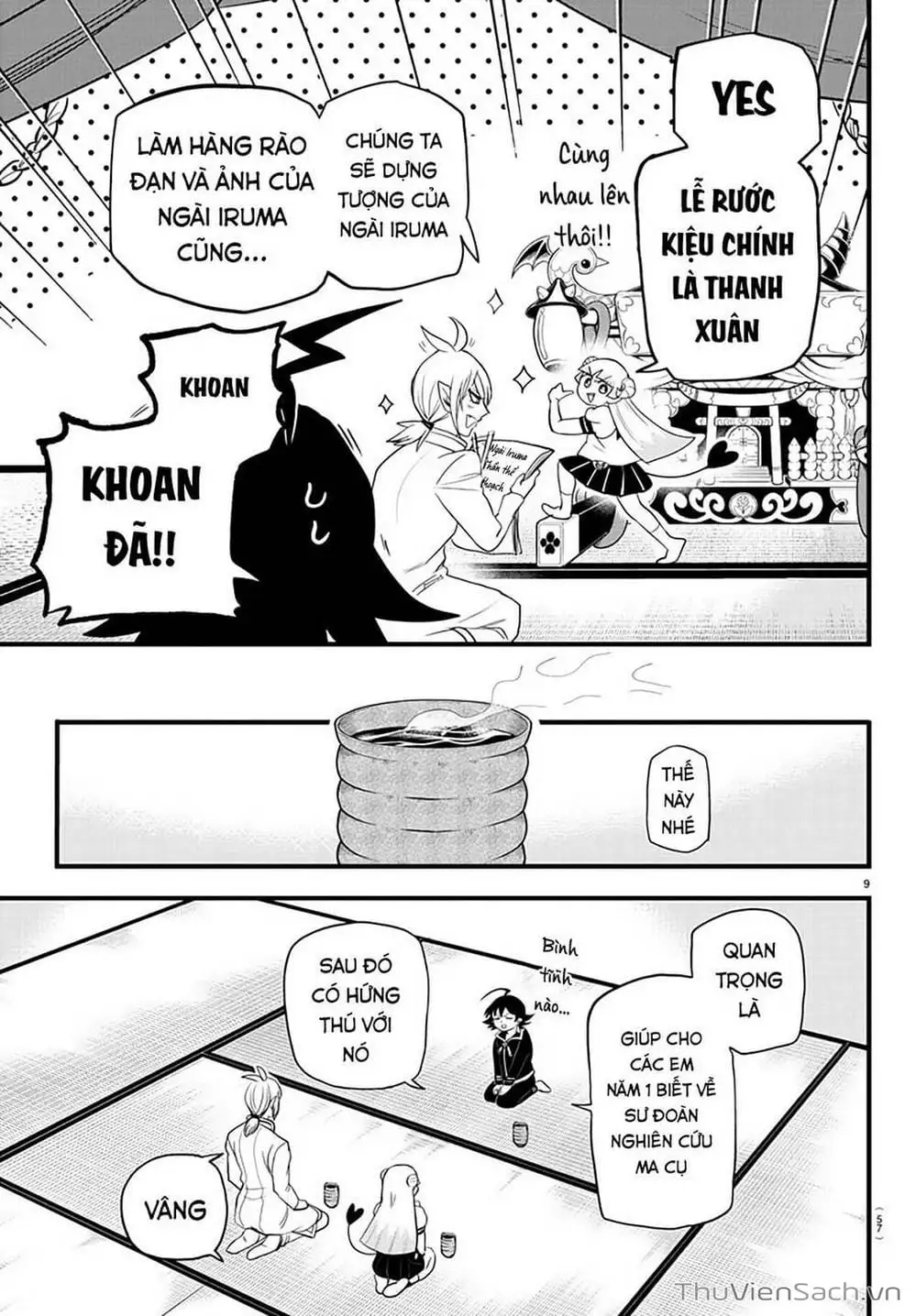 Truyện Tranh Chào Mừng Cậu Đến Trường Iruma-Kun trang 7