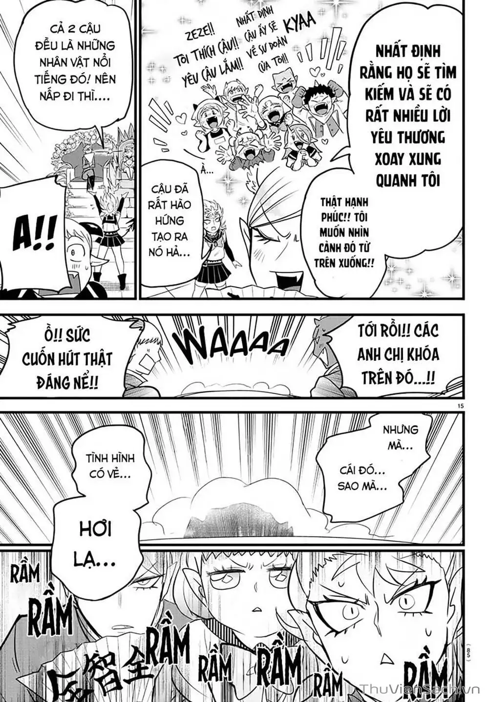 Truyện Tranh Chào Mừng Cậu Đến Trường Iruma-Kun trang 7