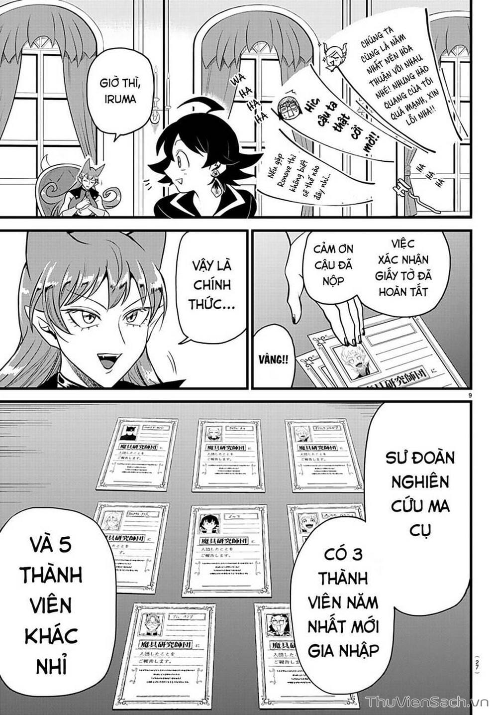 Truyện Tranh Chào Mừng Cậu Đến Trường Iruma-Kun trang 7