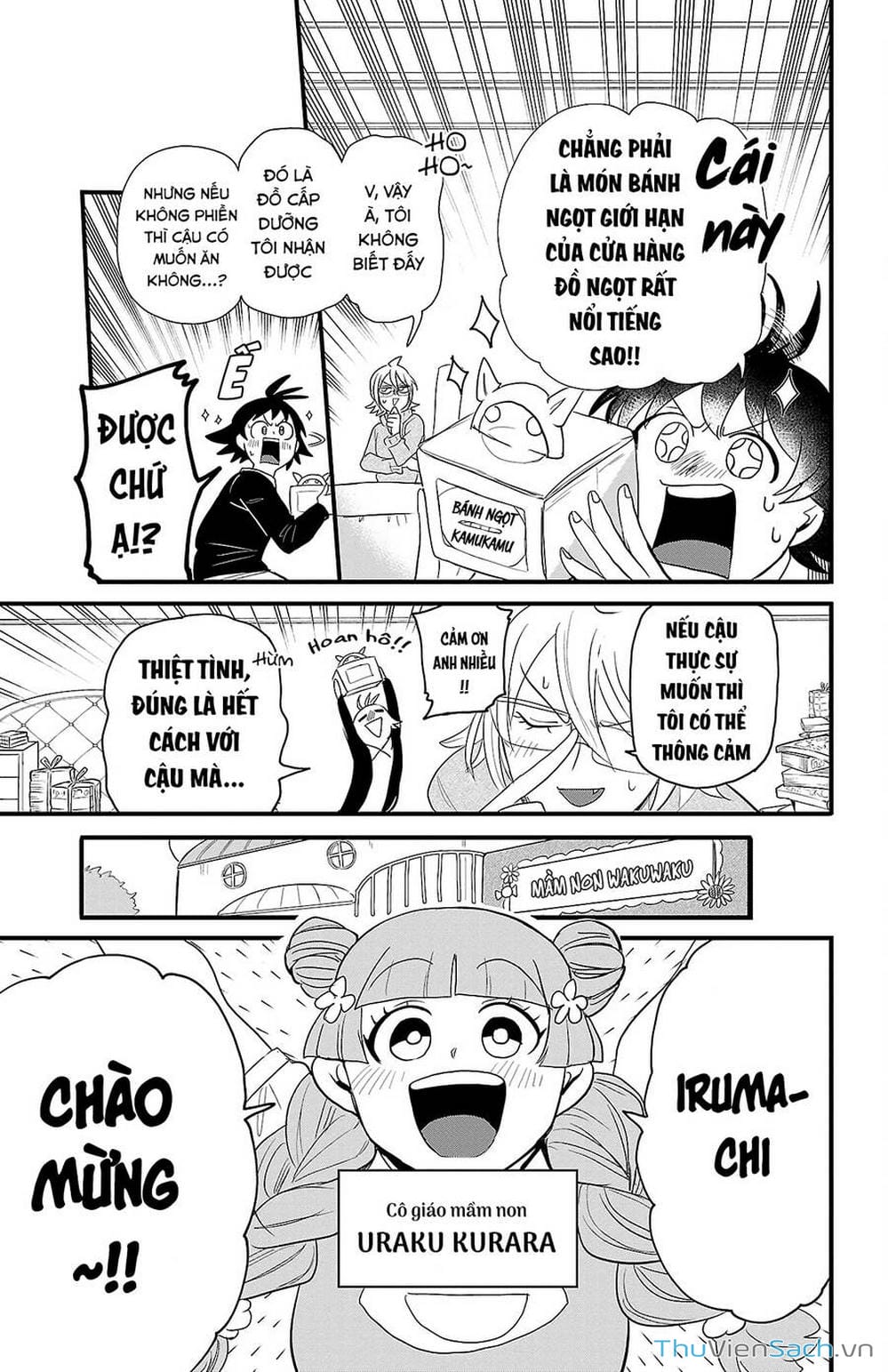 Truyện Tranh Chào Mừng Cậu Đến Trường Iruma-Kun trang 7