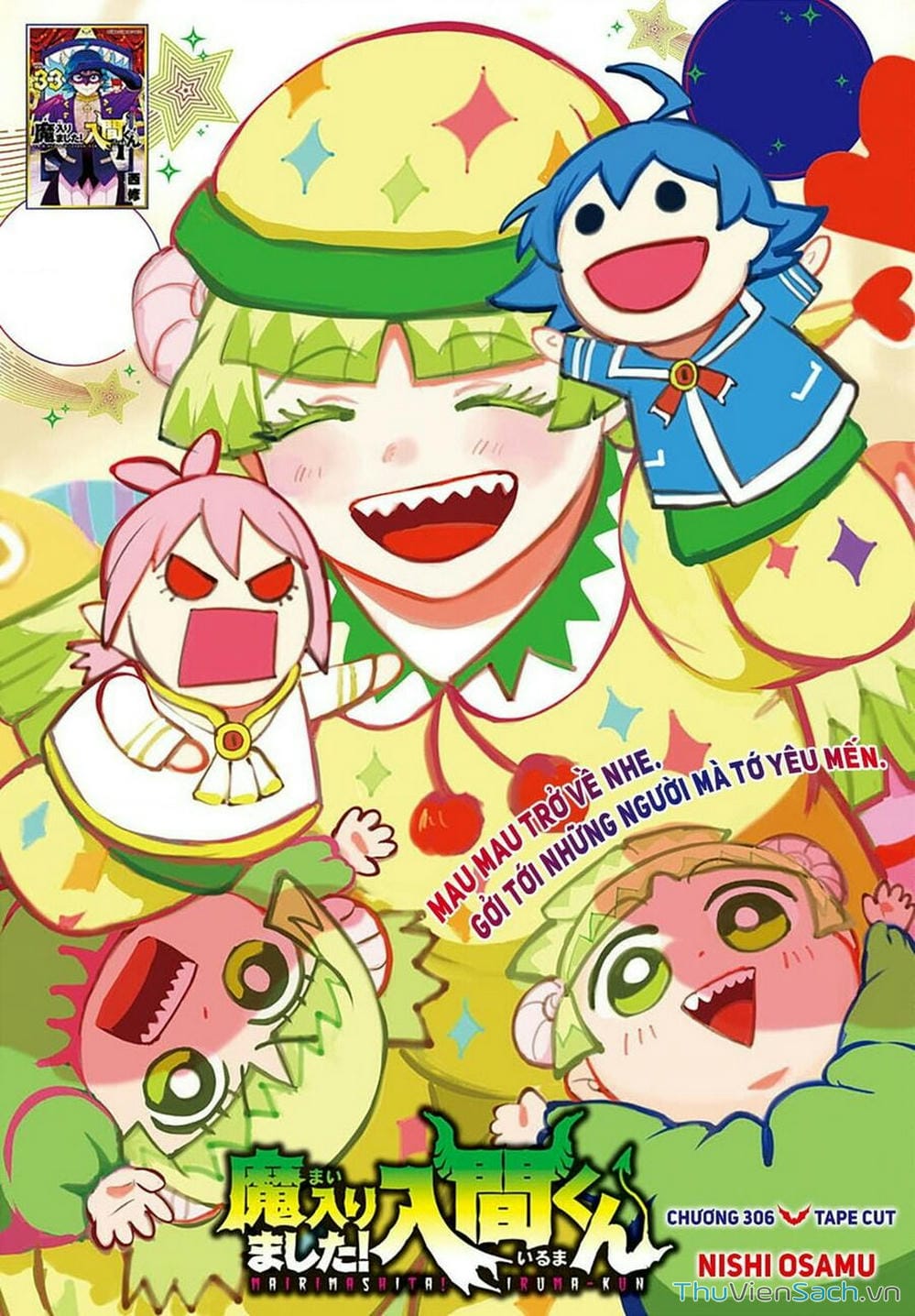 Truyện Tranh Chào Mừng Cậu Đến Trường Iruma-Kun trang 7