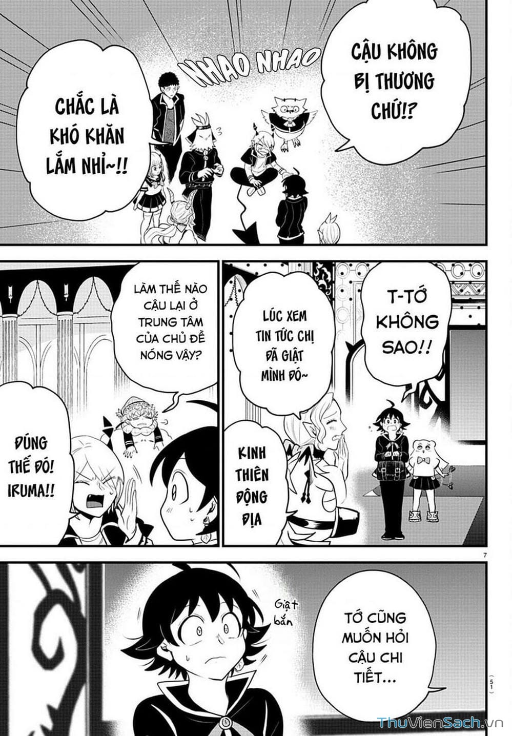 Truyện Tranh Chào Mừng Cậu Đến Trường Iruma-Kun trang 7