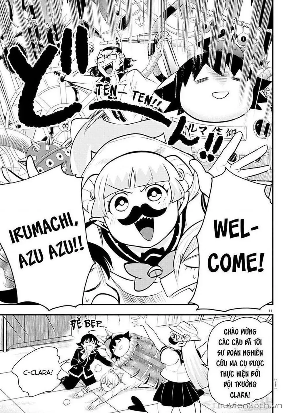 Truyện Tranh Chào Mừng Cậu Đến Trường Iruma-Kun trang 7