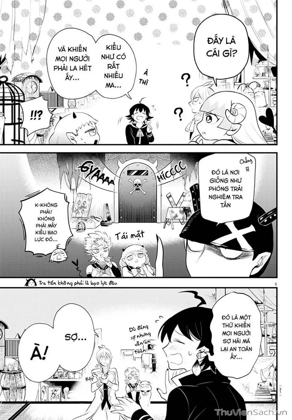 Truyện Tranh Chào Mừng Cậu Đến Trường Iruma-Kun trang 7