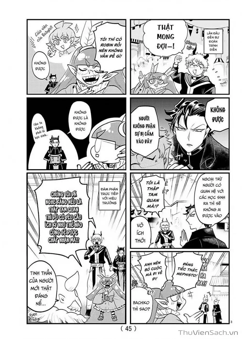 Truyện Tranh Chào Mừng Cậu Đến Trường Iruma-Kun trang 7