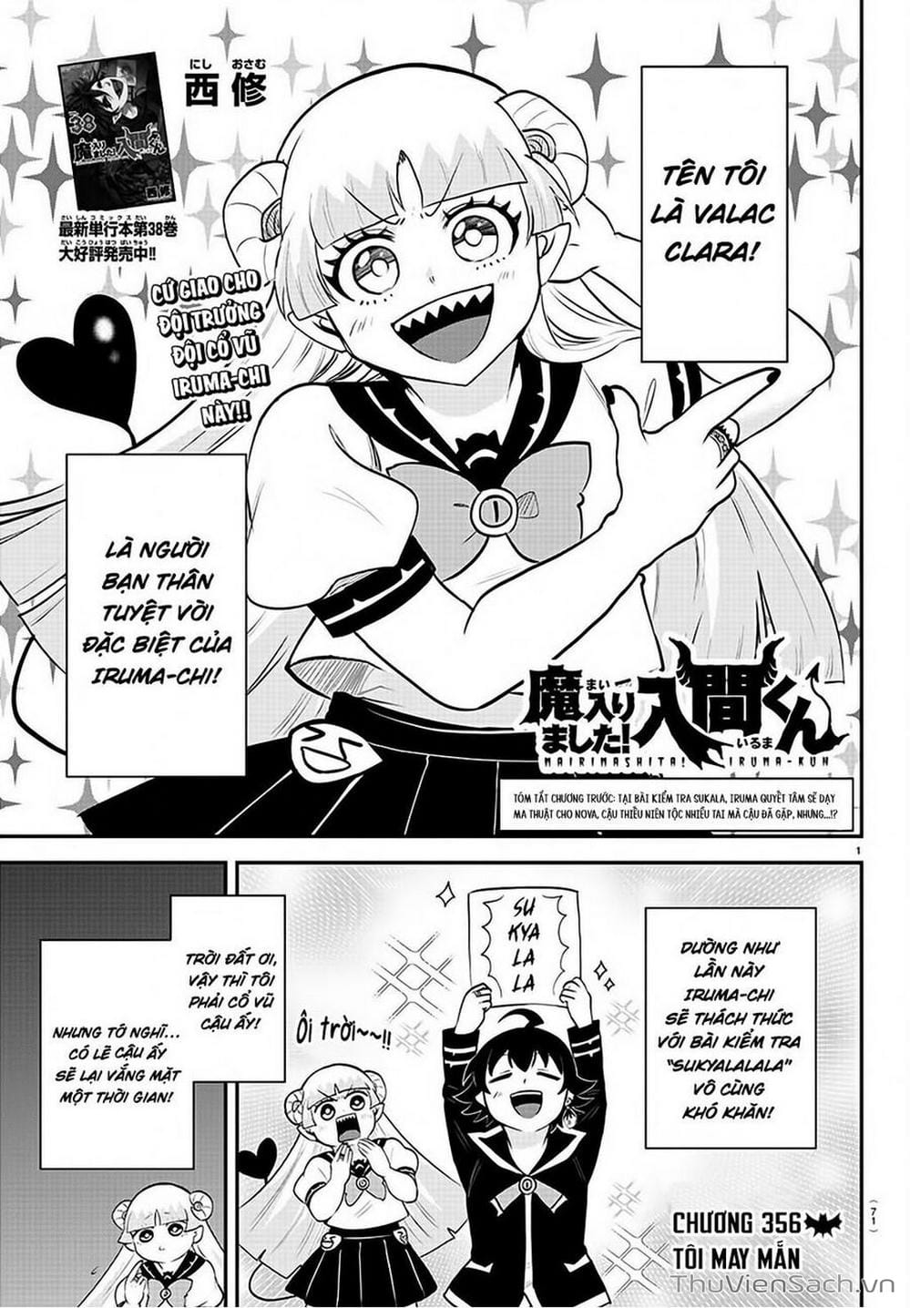 Truyện Tranh Chào Mừng Cậu Đến Trường Iruma-Kun trang 7