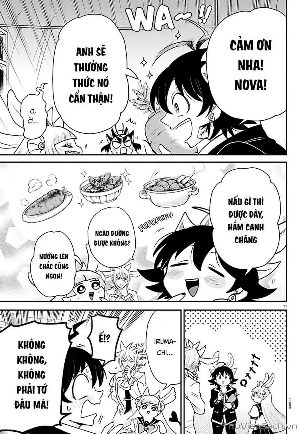 Truyện Tranh Chào Mừng Cậu Đến Trường Iruma-Kun trang 7