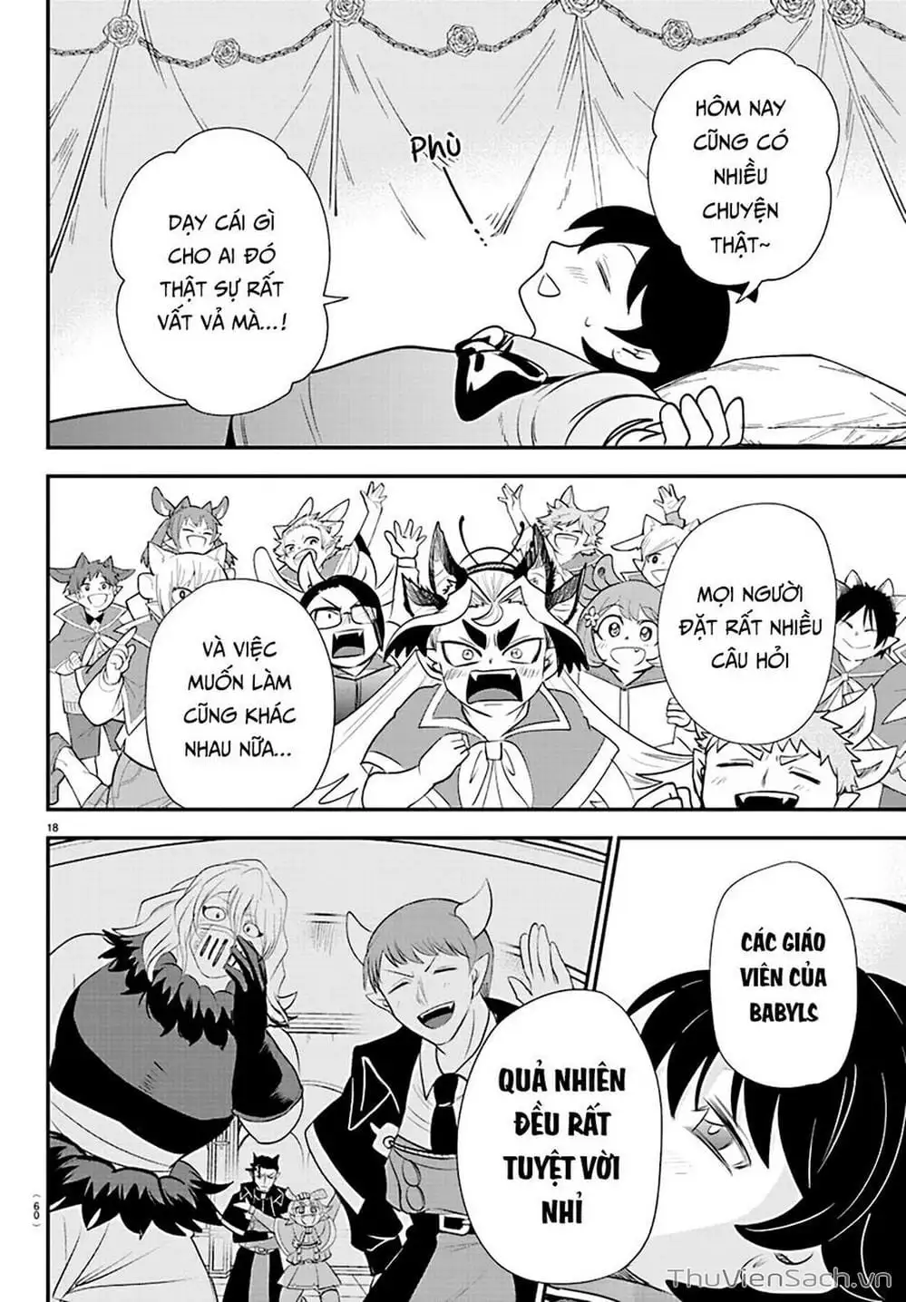 Truyện Tranh Chào Mừng Cậu Đến Trường Iruma-Kun trang 7