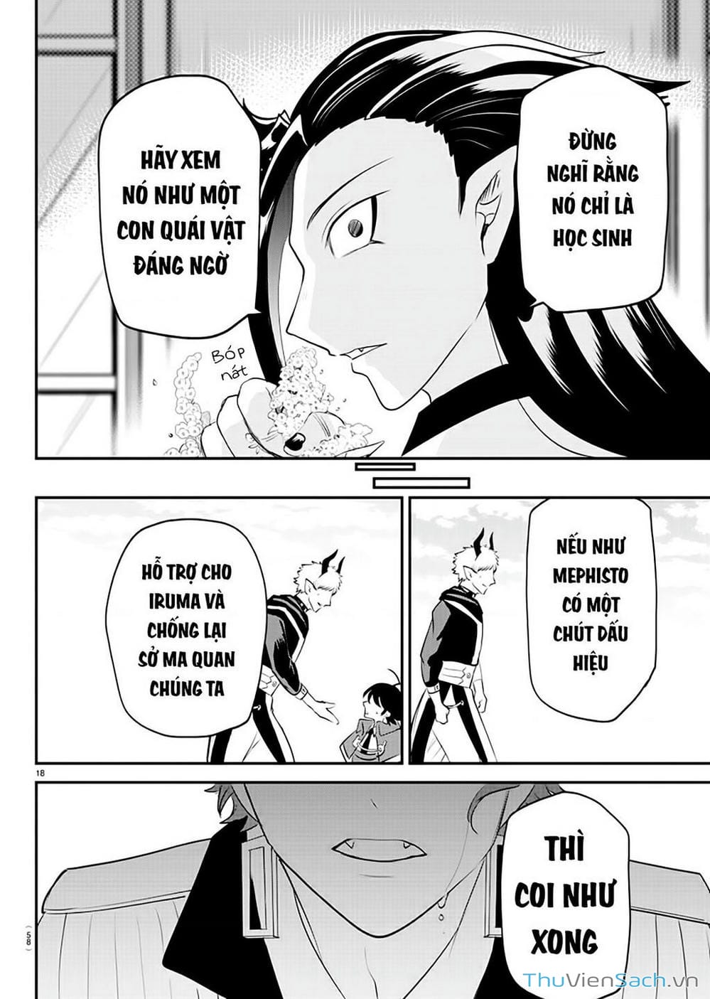 Truyện Tranh Chào Mừng Cậu Đến Trường Iruma-Kun trang 7