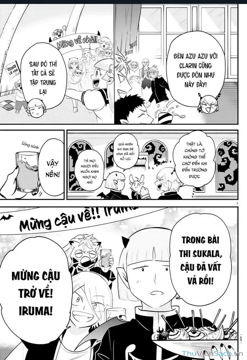 Truyện Tranh Chào Mừng Cậu Đến Trường Iruma-Kun trang 7