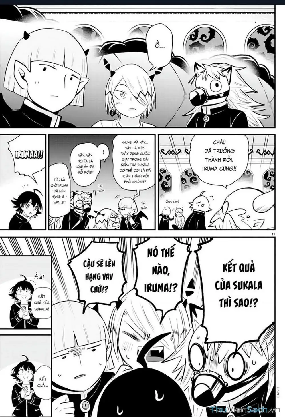 Truyện Tranh Chào Mừng Cậu Đến Trường Iruma-Kun trang 7