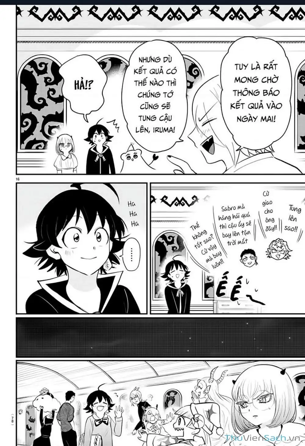 Truyện Tranh Chào Mừng Cậu Đến Trường Iruma-Kun trang 7