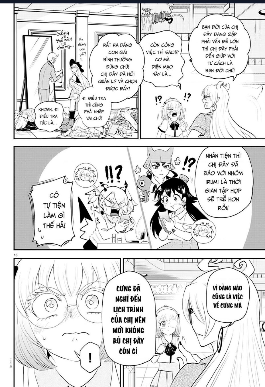 Truyện Tranh Chào Mừng Cậu Đến Trường Iruma-Kun trang 7