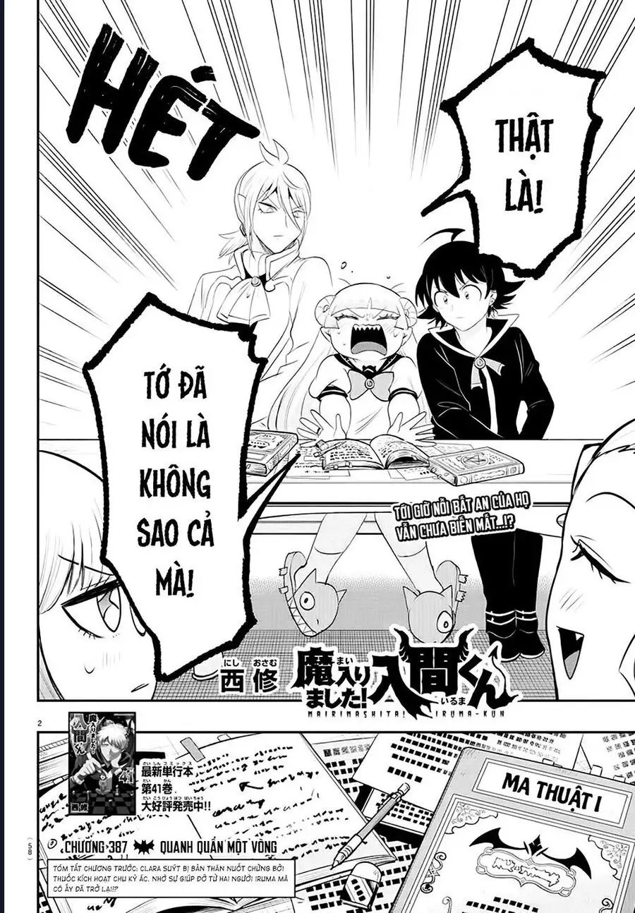 Truyện Tranh Chào Mừng Cậu Đến Trường Iruma-Kun trang 7