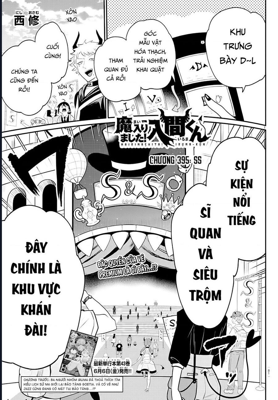 Truyện Tranh Chào Mừng Cậu Đến Trường Iruma-Kun trang 7