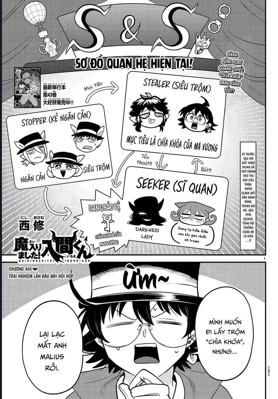 Truyện Tranh Chào Mừng Cậu Đến Trường Iruma-Kun trang 7