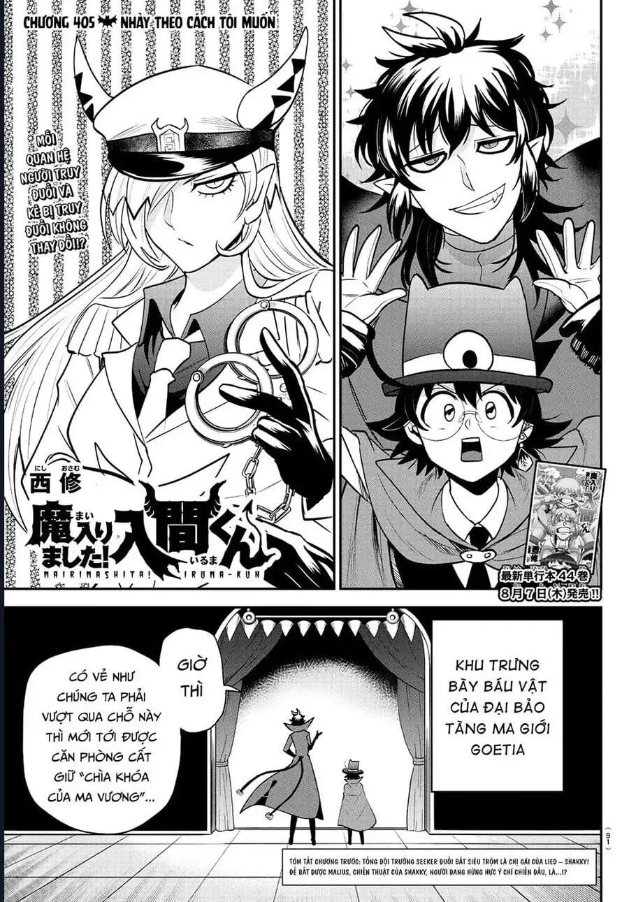 Truyện Tranh Chào Mừng Cậu Đến Trường Iruma-Kun trang 7