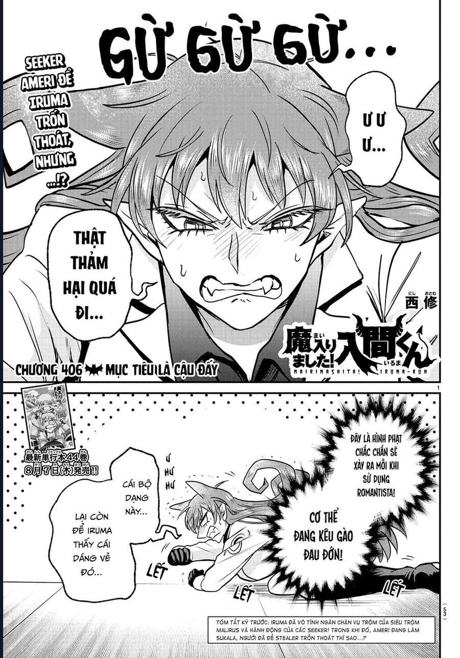 Truyện Tranh Chào Mừng Cậu Đến Trường Iruma-Kun trang 7